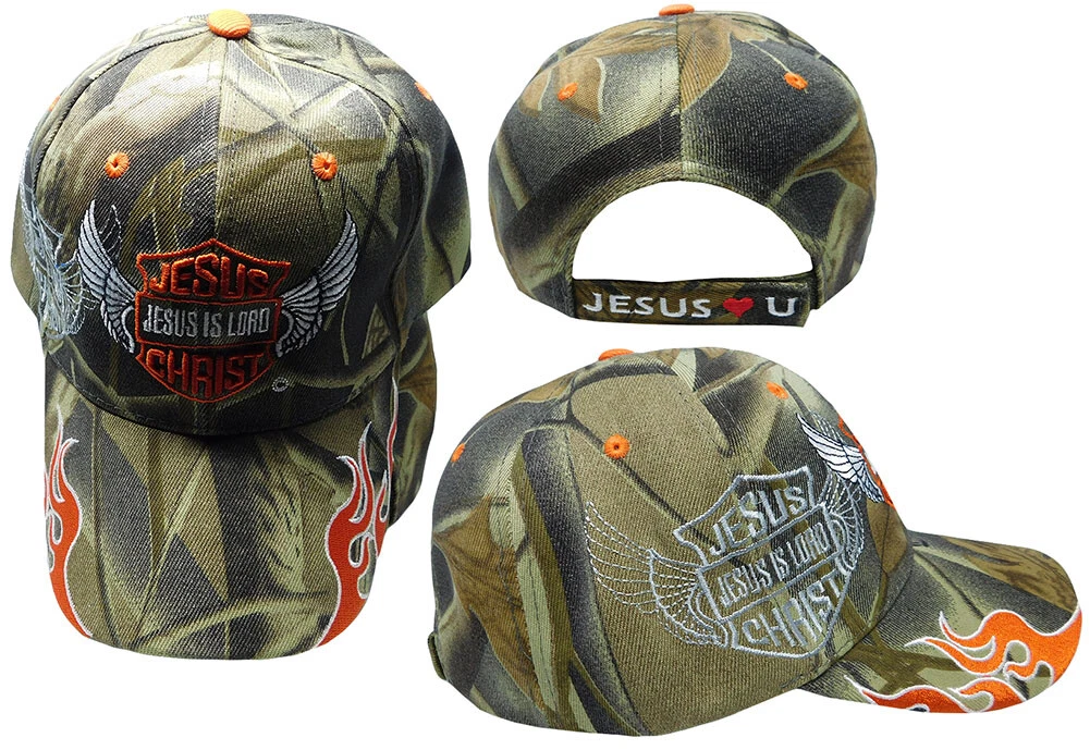 3 Pack Jesus Is LORD Camouflage Romans 10:9 Christian Hat Baseball Cap Gift
Opens in a new window or