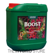 Canna Boost Accelerator 5 Liter - Bloom Nutrient Enhancer Hydroponics Additive