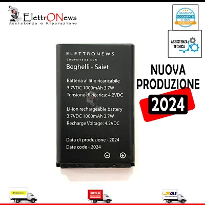 Batteria per Trevi Sicuro 10 batteria trevi sicuro 10 Batteria BL-5C Nera