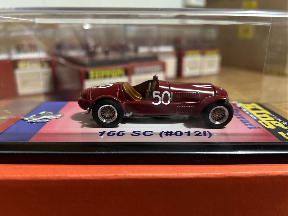 Ferrari 166 SC Coppa Gallega 49 Tron, Tameo, BBR, MG 1/43 - Immagine 3 di 4