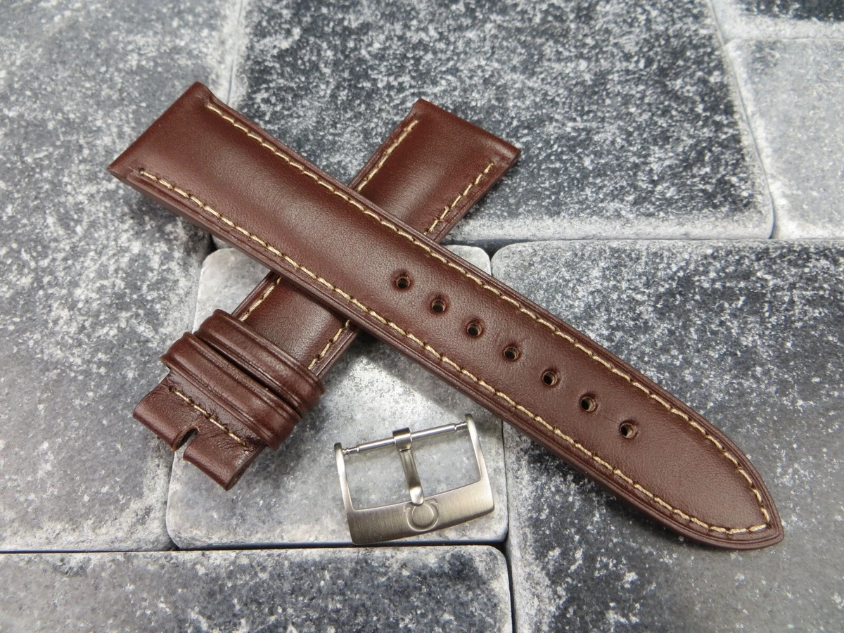 OMEGA Leather Wristwatch Bands 19 mm Band Width for sale | eBay