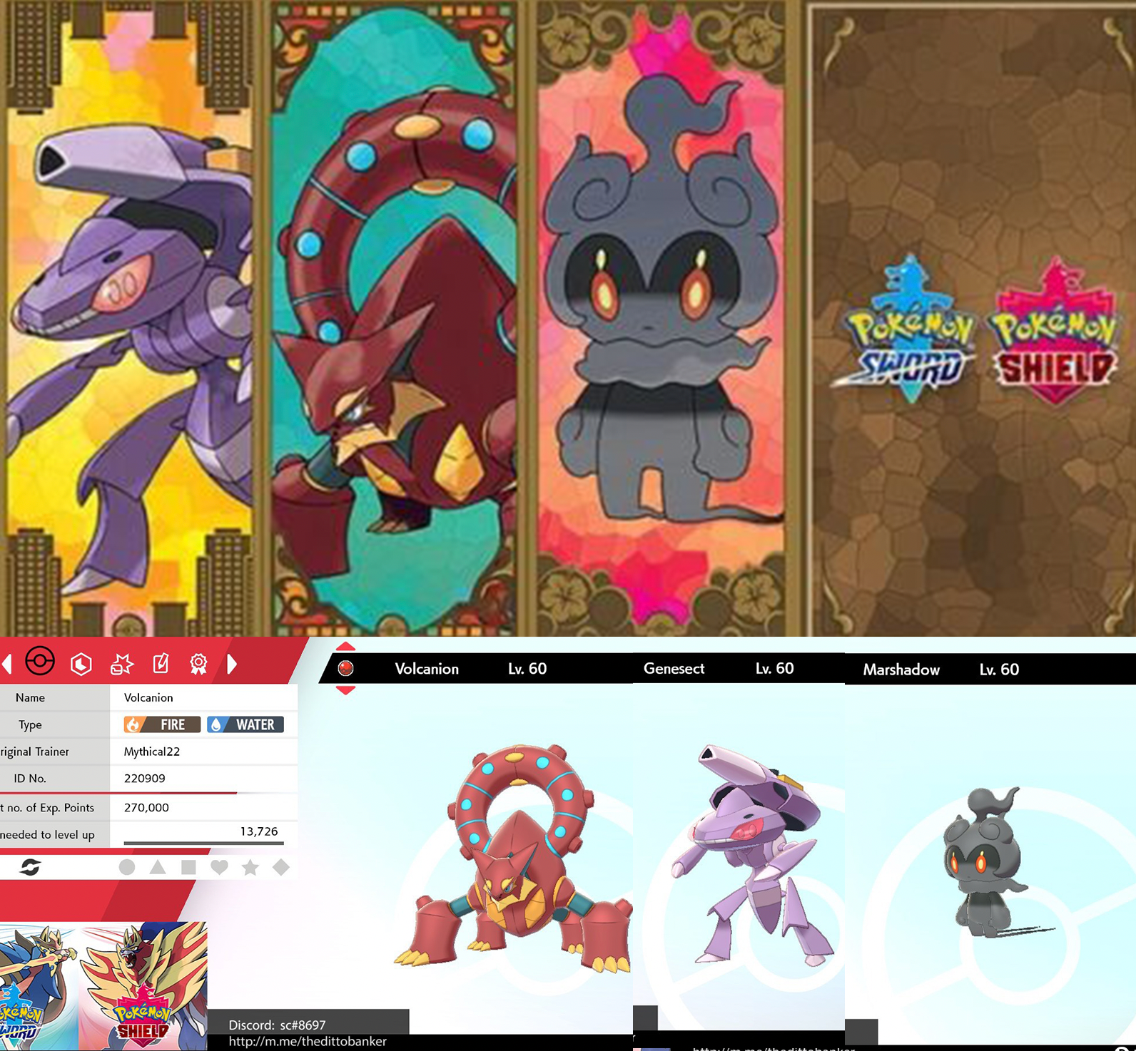 Receive Genesect, Volcanion, and Marshadow in Your Pokémon Sword or Pokémon  Shield Game