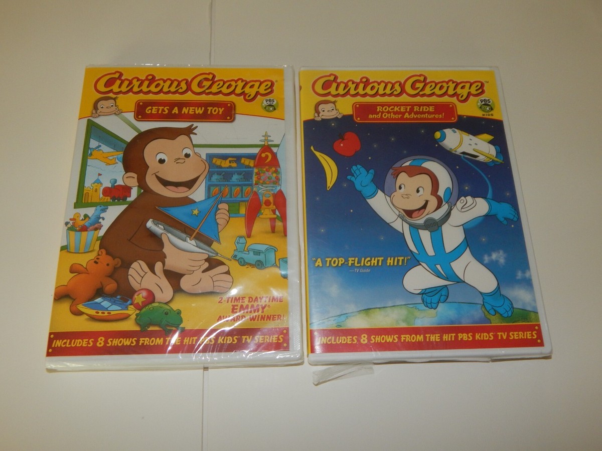 Curious George DVD set of 2 New Curious George DVD set of 2 New