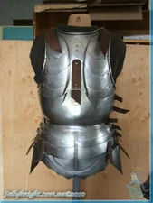 Medieval Knight Breastplate Cuirass Armor Warrior Larp Cosplay Costume Halloween