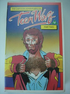 Teen Wolf Cartoon Adventures Part Two Ex Rental Big Box Vhs Video Rare Ebay