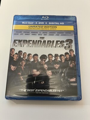 The Expendables 3 (Blu-ray/DVD, 2014, 2-Disc Set)
