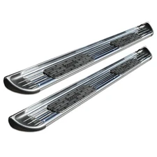Raptor 1304-0378 7" Polished SSR Running Boards for 05-22 Toyota Tacoma