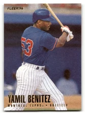 1996 Fleer #452 Yamil Benitez NM-MT Expos ID:53218