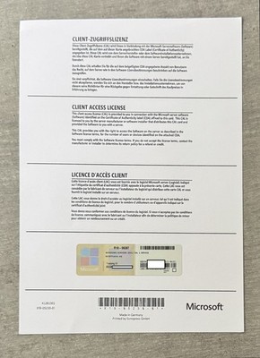 MS Windows Server 2022 5x1er Device OEM CAL für 5 Geräte