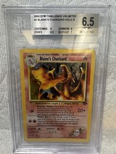 Blaine's Charizard Gym Challenge Holo Card 2/132 on eBay