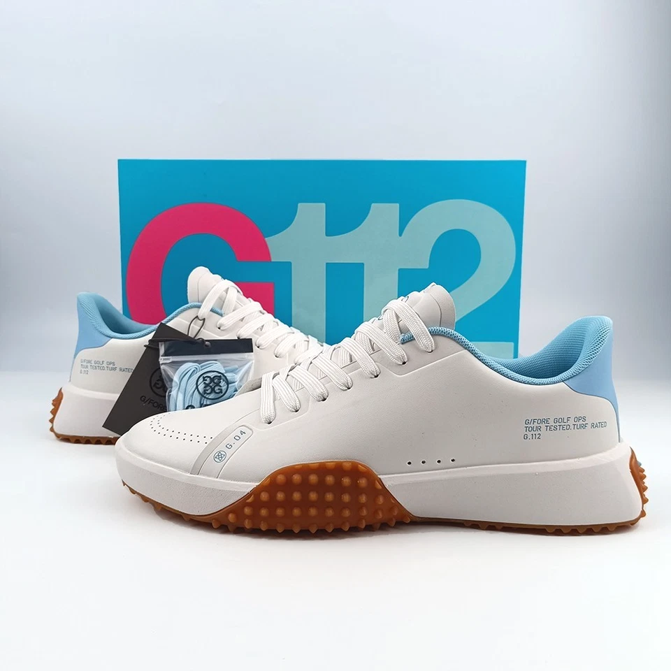 Zapatos de golf G/Fore G.112 para hombre nieve/Baja impermeables de cuero PU zapatillas EE. UU. 10-12 Foto 3 de 4