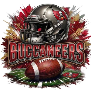 American Football Tampa Bay Buccaneers Self Adhesive Vinyl Sticker