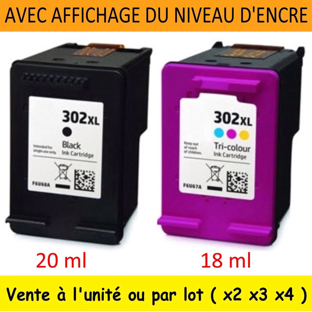 2 Cartouches D'encre MAGENTA Compatibles HP Photosmart D7460, 8230, 8238, 8250... - 13ml