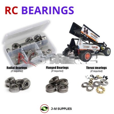 RCScrewZ Metal Shielded Bearings cus012b for Custom Works Outlaw 4 (0724) | KIT