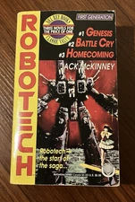 Robotech First Generation #1-3 Paperback Book Del Rey Books Used