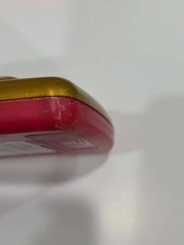 2002 年测试老式 Yahtzee 04511 金色和红色电子手持便携式游戏 — 第 3/3 张图片