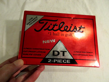 Titleist DT 2-Piece 1-Dozen Golf Balls Comerica Advertising NIB