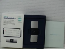 KardiaMobile 6L Personal EKG ECG Device and Heart Monitor 6 Lead EKG Tested