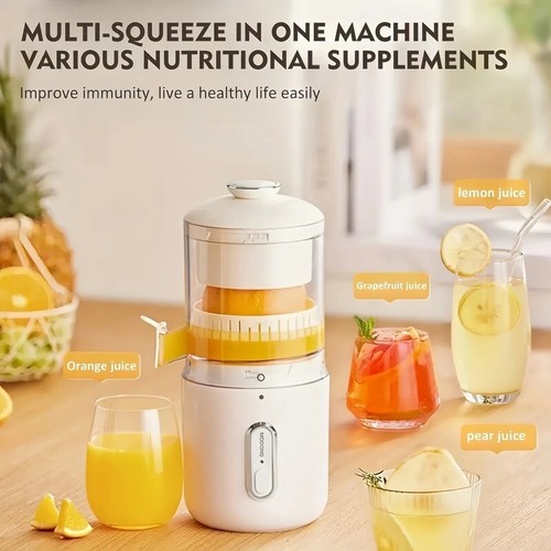 Tragbare automatische Smart USB Kabellos Laden Entsafter Flasche Tasse Obst. - Bild 4 von 9