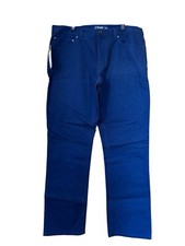 Chaps Men's Straight Fit 5-Pocket Pant , Black, size 34/32   NWT  563