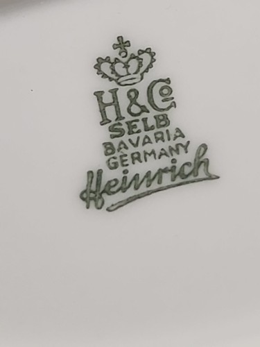 Heinrich - H&C Platinum Baroque Selb Bavaria Germany Platter 16" x 11" - Picture 6 of 7