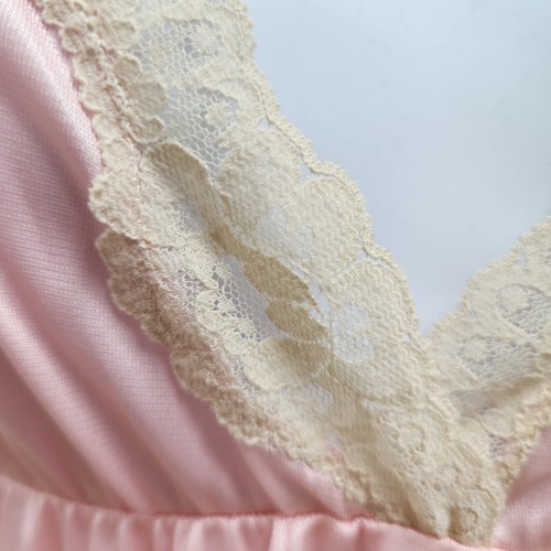 Vintage Nani Flower Womens Fairycore Royalcore Nightgown Size S Romantic Lace - Picture 3 of 11