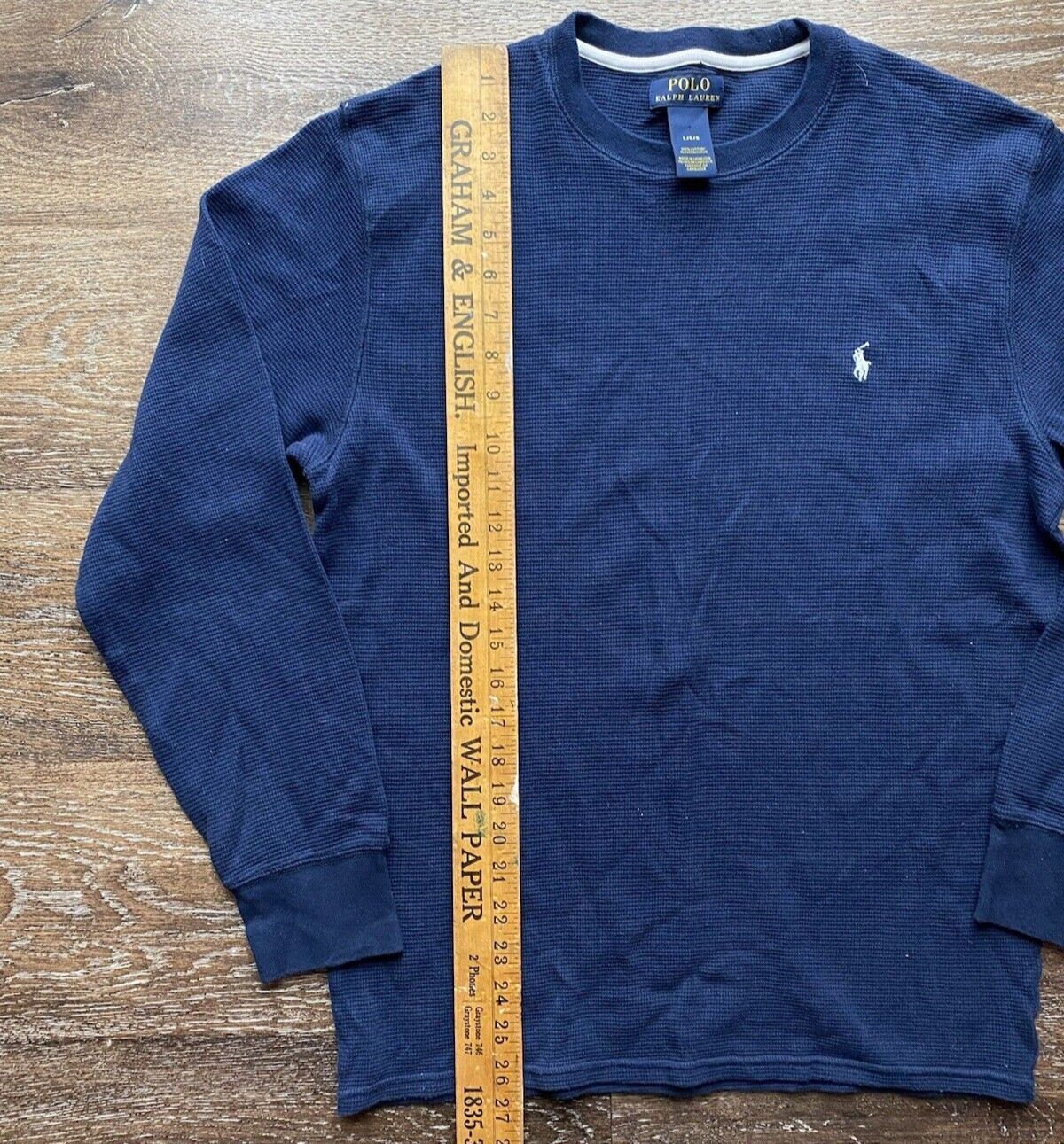 Thermal Polo Ralph Lauren Long Sleeve Waffle Top Thermal Polo Long