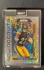 Najee Harris 2021 Prizm New Recruits  No Huddle Disco Certified Gem 10 / Mint 9