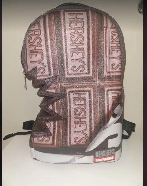 🔥🍫SPRAYGROUND-HERSHEY’S SHARK BITE BACKPACK-LIMITED EDITION 🍫🔥