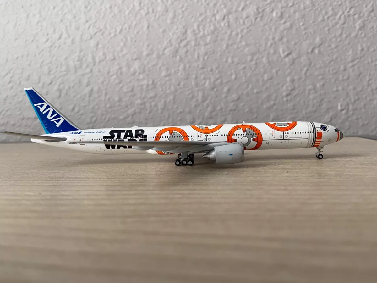 ANA All Nippon Airways B777-300ER Star Wars BB-8 JA789A Diecast 1/400 Jet  Model