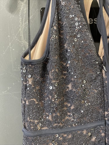 Women’s NightWay Sequins and Lace Dress SIZE 6 - Picture 3 of 7