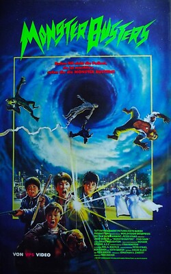 Monster  Busters  *  orig.  ERSTAUFLAGE  ~  großes  Verleihcover  * TOP  Zustand