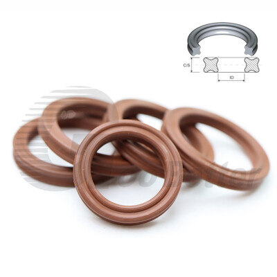 FKM X-rings Seals Ring X Sealing Quad Ring XR Cross Section 2.62mm / ID 1-247mm