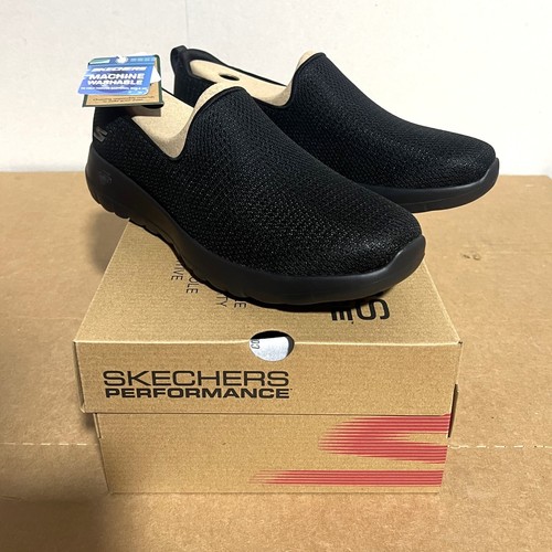 Skechers Performance GoWalk Joy Aurora Women's Slip On Shoes - Black - Size 11 - Picture 2 of 7