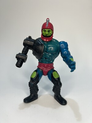 Vintage Trap Jaw MOTU Action Figure 1981 Mattel He-Man Missing