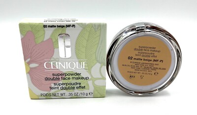 New in Box! Clinique Superpowder Double Face Makeup ~ 02