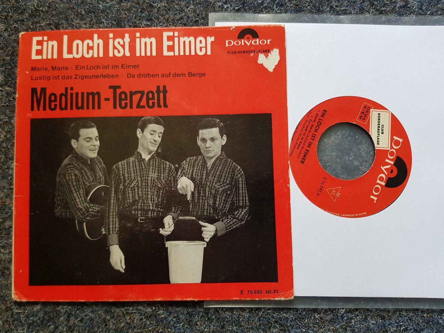 7"" EP Single Vinyl Medium-Terzett - Ein Loch ist im Eimer
