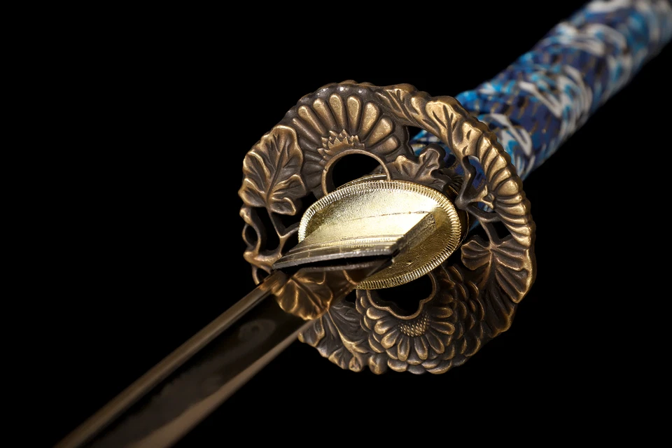 Razor Sharp Katana 1095 Acero Listo para Batalla Samurai Japonés Full Tang Espada Foto 3 de 4