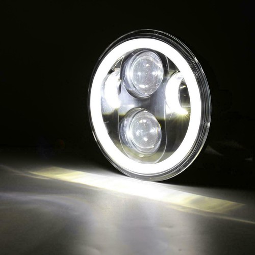 For Honda Shadow Spirit 750 Motorcycle Projector 5.75"in 5-3/4 LED Headlight DRL - Picture 7 of 12