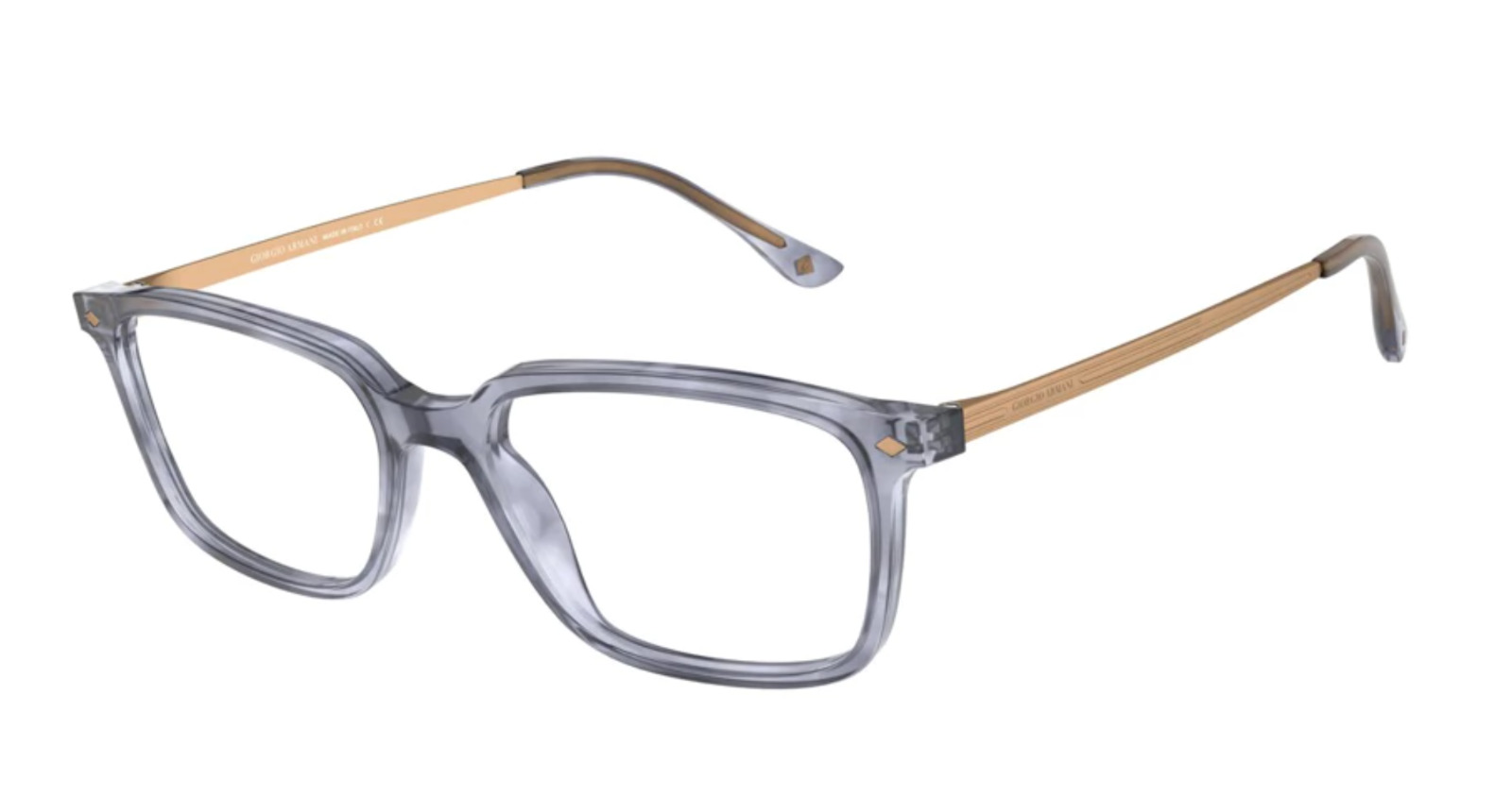👓 New Giorgio Armani Reading Glasses AR 7183 5567 55-17 150 Blue Frames Readers