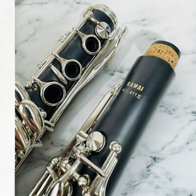 クラリネット　KAWAI KCL411 Kawai Musical Instrument Clarinet Woodwind Kcl411Ii Used F/S Japan