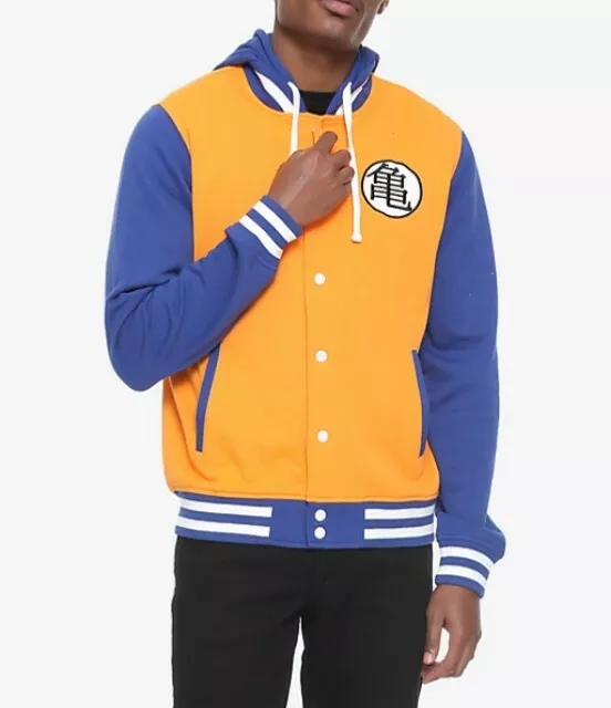 Sudadera Dragon Ball Z Goku Varsity varsity jacket Sudadera Dragon Ball Z Goku Varsity