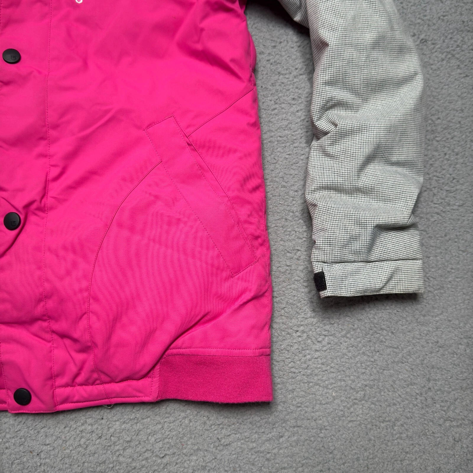 burton snowboard ski winter hooded jacket