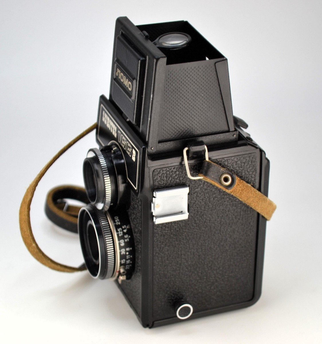 み*ん様 【ロシア製】LUBITEL166B 箱、カメラケース付　6/16 LUBITEL 166 B Soviet Camera LOMO Lens TRIPLET - 22 (4.5/75