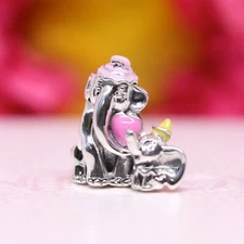 Authentic PANDORA Jewelry Silver Charm Disney Dumbo & Mama 793751C01