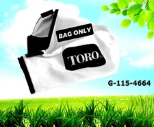Genuine Toro 115-4664 Grass Catcher Bag Recycler BAG ONLY