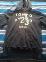 Superdry Men's Dark Blue Hoodie Sweatshirt Size Medium