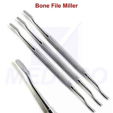 Orthopedic Bone File Miller 3PCS Carving Soft Tissue Removing Surgical Implant