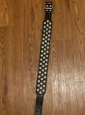 Black Large Adjustable Dog Collar 25.5 Inches Pet Supplies- Look At Photos