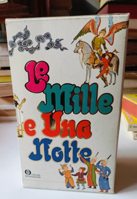 LE MILLE E UNA NUIT (2 Bände in Box), 1a und Oscar Mondadori 1984.